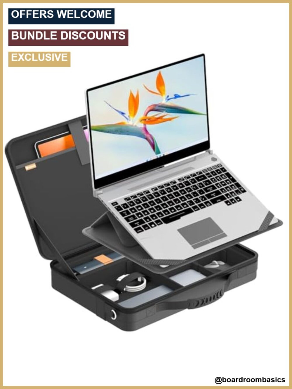 Laptop Shoulder Case with Stand for 15.6-16 inch DELL